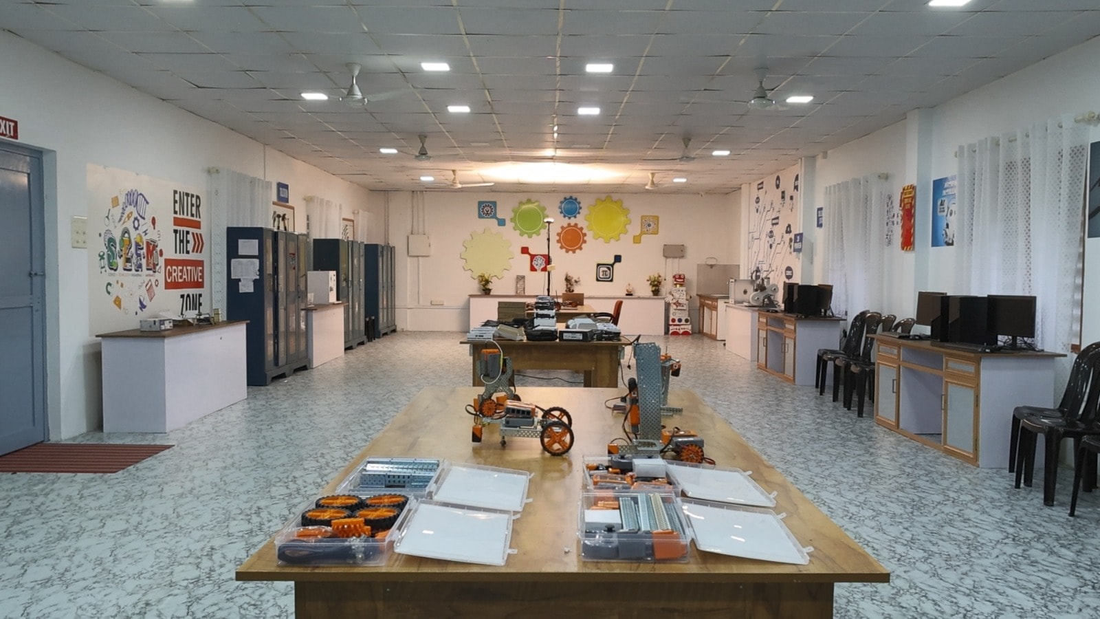 CreaSpark STEM Innovation Lab interior